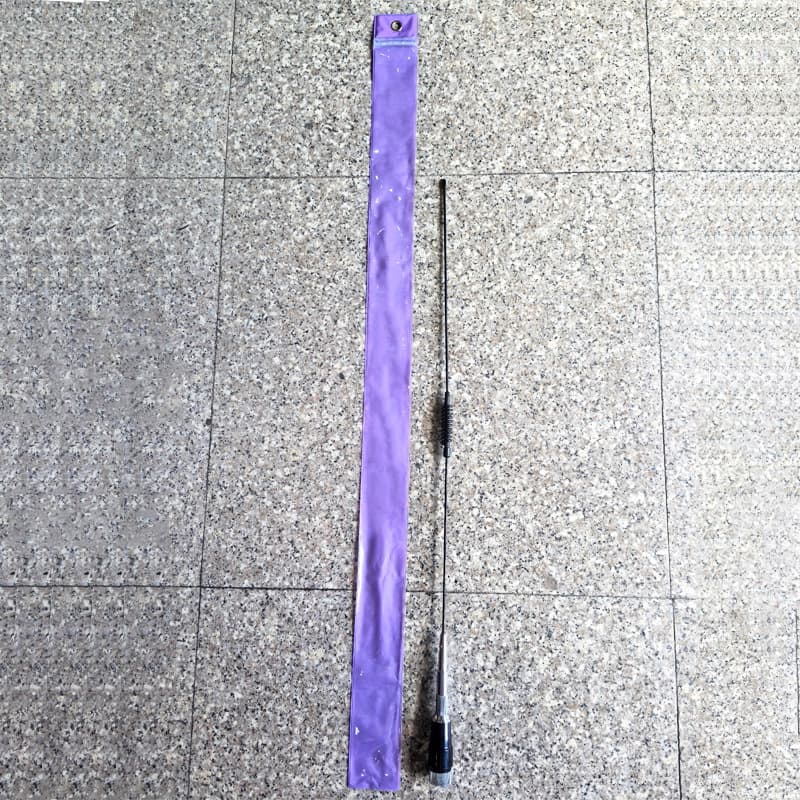 NL55 Mobile Radio Antenna High Gain Vehicle Radio Whip Decoration VHF/UHF Yaesu Kenwood