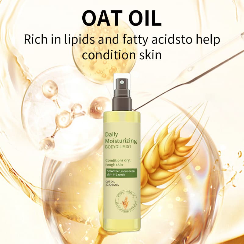 Cross-border exclusive body oil spray body massage oil friction body essential oil aromatic oil TK popular Amazon