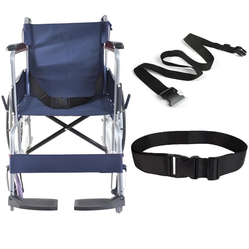 Cross-border New Hot Product: Elderly Wheelchair Fixation Straps, Restraint Belts for Disabled and Paralyzed Patients, Wheelchair Safety Harnesses