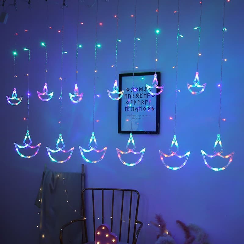 Wholesale LED Diwali Decorative Lights, Festival Anchor String Lights, Curtain Lights for the Festival of Lights