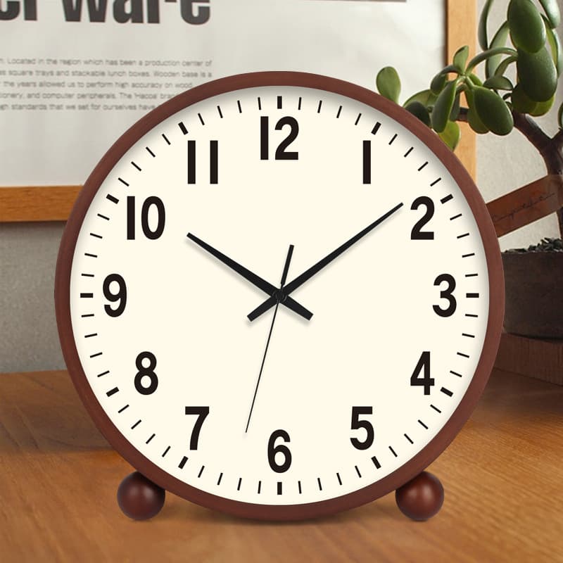 Vintage Mantel Clock, Retro Living Room Desktop Clock, Simple Table Clock, Standing Floor Clock, Decorative Ornament