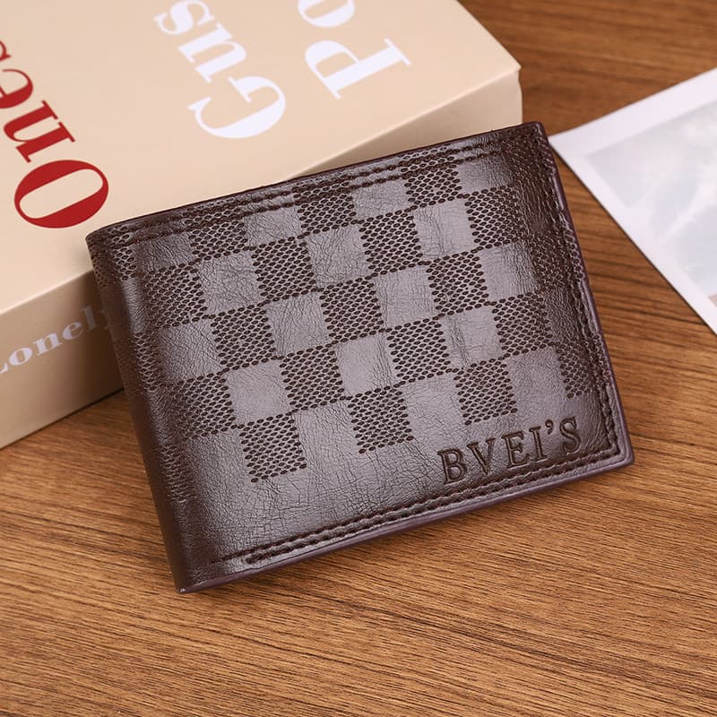 Foreign trade hot-selling popular men's wallet business fashion European and American wallet large capacity spot wholesale soft leather men's wallet