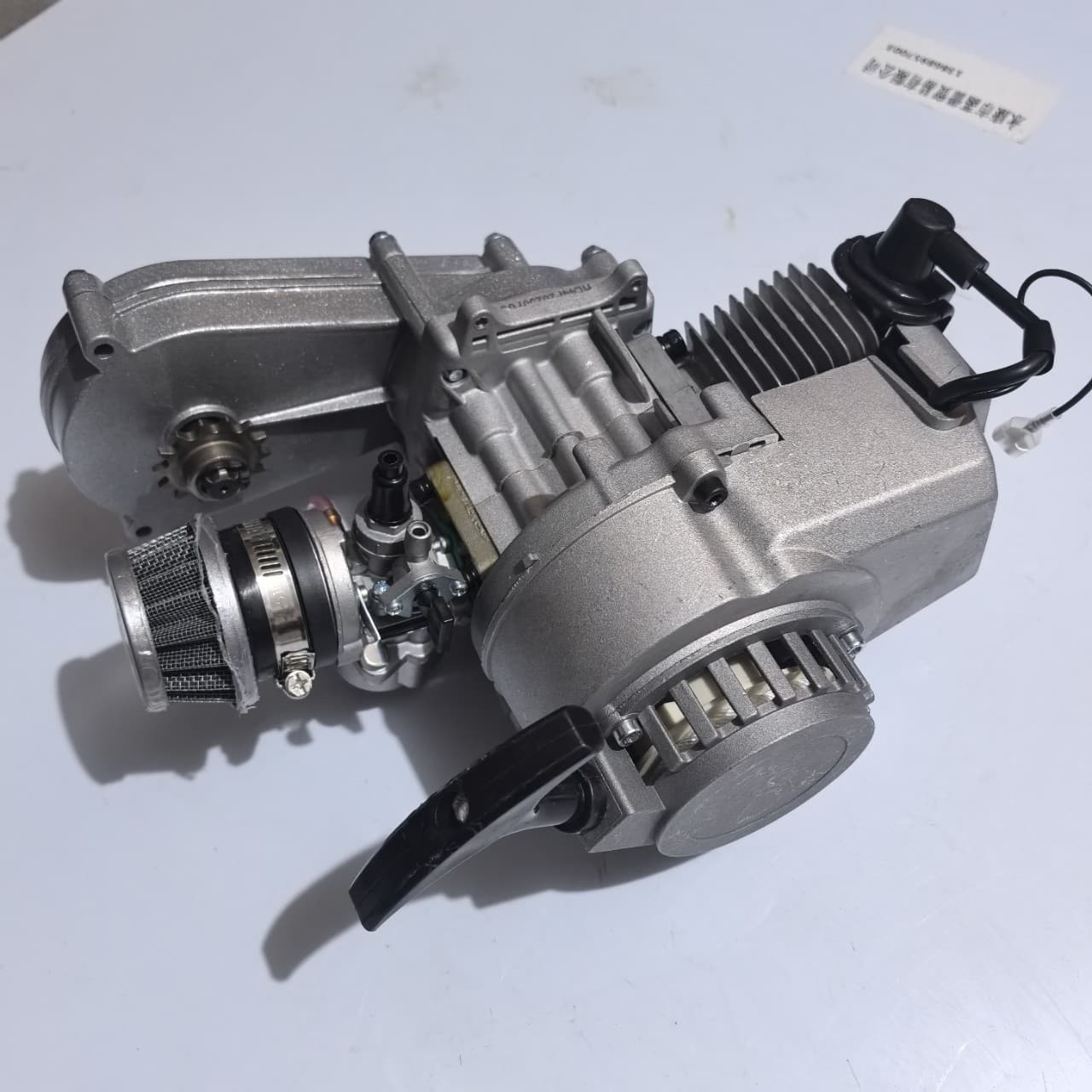 Mini Dirt Bike Parts 47/49CC Full Aluminum Pull Start Two-Stroke Engine Gasoline Engine Gearbox