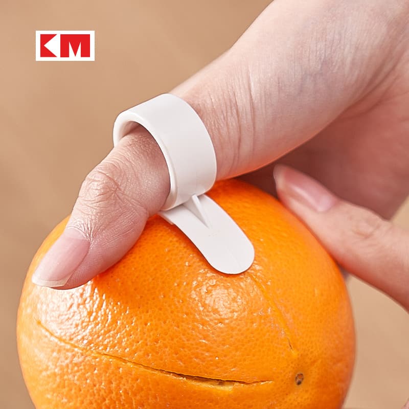 Ring-shaped orange opener, won't damage fingernails, orange peeler, tangerine peeler, navel orange opener