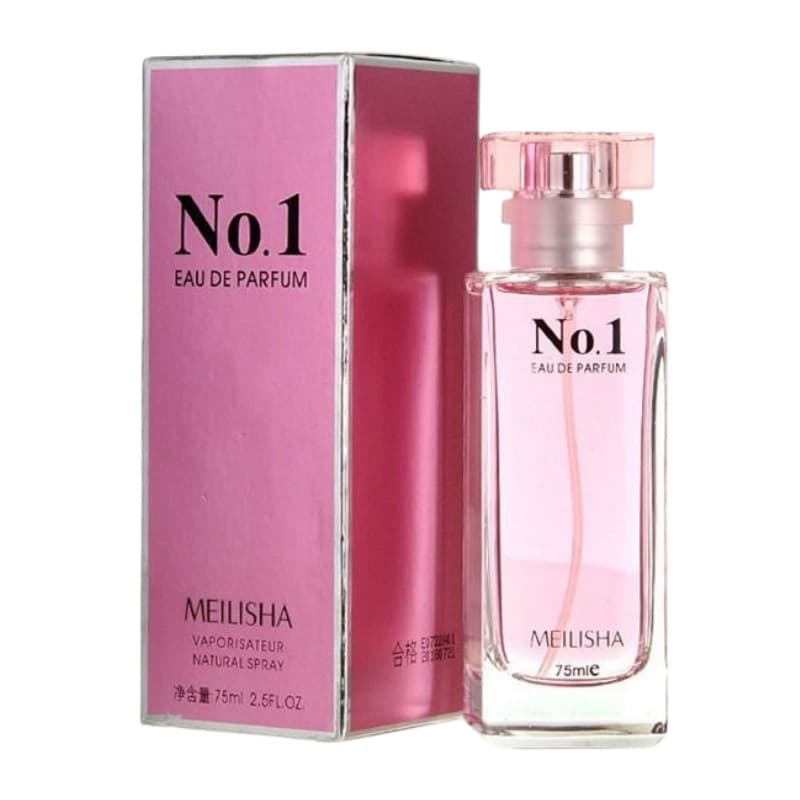 Xinmeilisha NO1 Pink No.1 Perfume, Floral Fruity Scent, Fresh and Elegant, Long-Lasting Fragrance for Men and Women, Yiliya