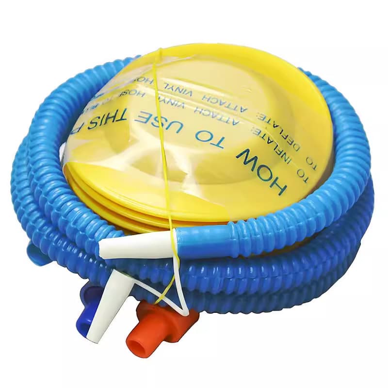 Balloon Pump Manual Foot Pump Inflator for Swim Rings, Hopping Balls, Yoga Balls, and Balloons