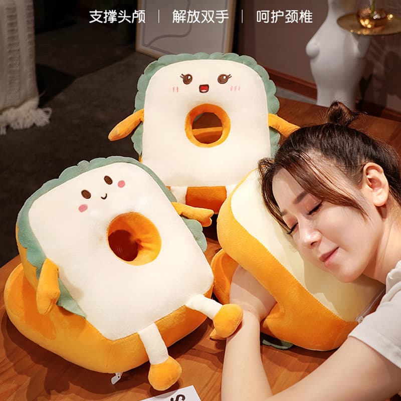 Nap Pillow for Office Use, Student Lunch Break Desk Pillow, Children's and Girls' Sleeping Cuddle Pillow