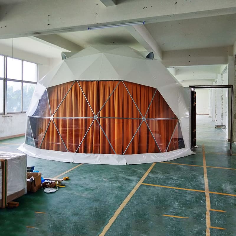 Custom Spherical Tent with Starry Ceiling for Outdoor Homestays, Hotels, and Luxury Glamping Resorts | Scenic Area Vacation Style Tent