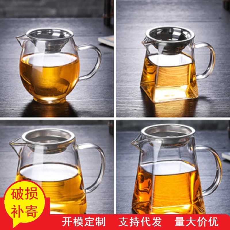 Wholesale from Manufacturer: Thickened High Borosilicate Glass Fairness Cup, Large Tea Sea and Tea Ceremony Accessories
