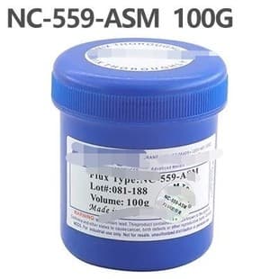 NC-559-ASM Eco-Friendly No-Clean BGA Soldering Flux Paste Ball Placement Solder Paste Flux 100g Bottle Soldering Oil