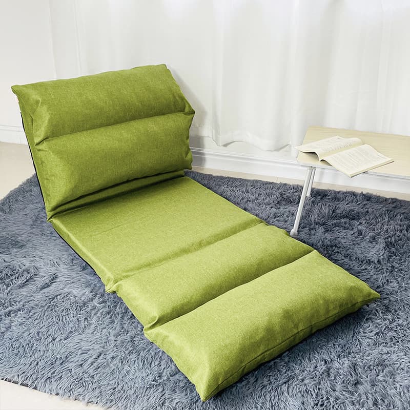 Creative lazy sofa tatami thickened bed backrest, single-person bay window dormitory nap sofa J^