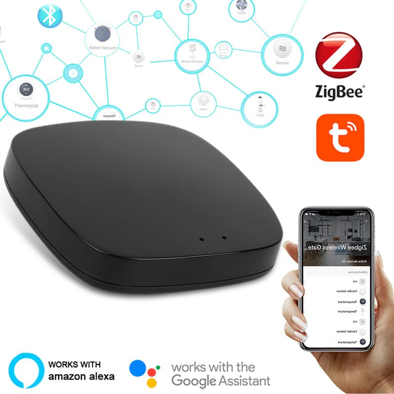 BWSG-200 Tuya Zigbee Intelligent Gateway APP Remote Control Zigbee Equipment Cross-border Private Model