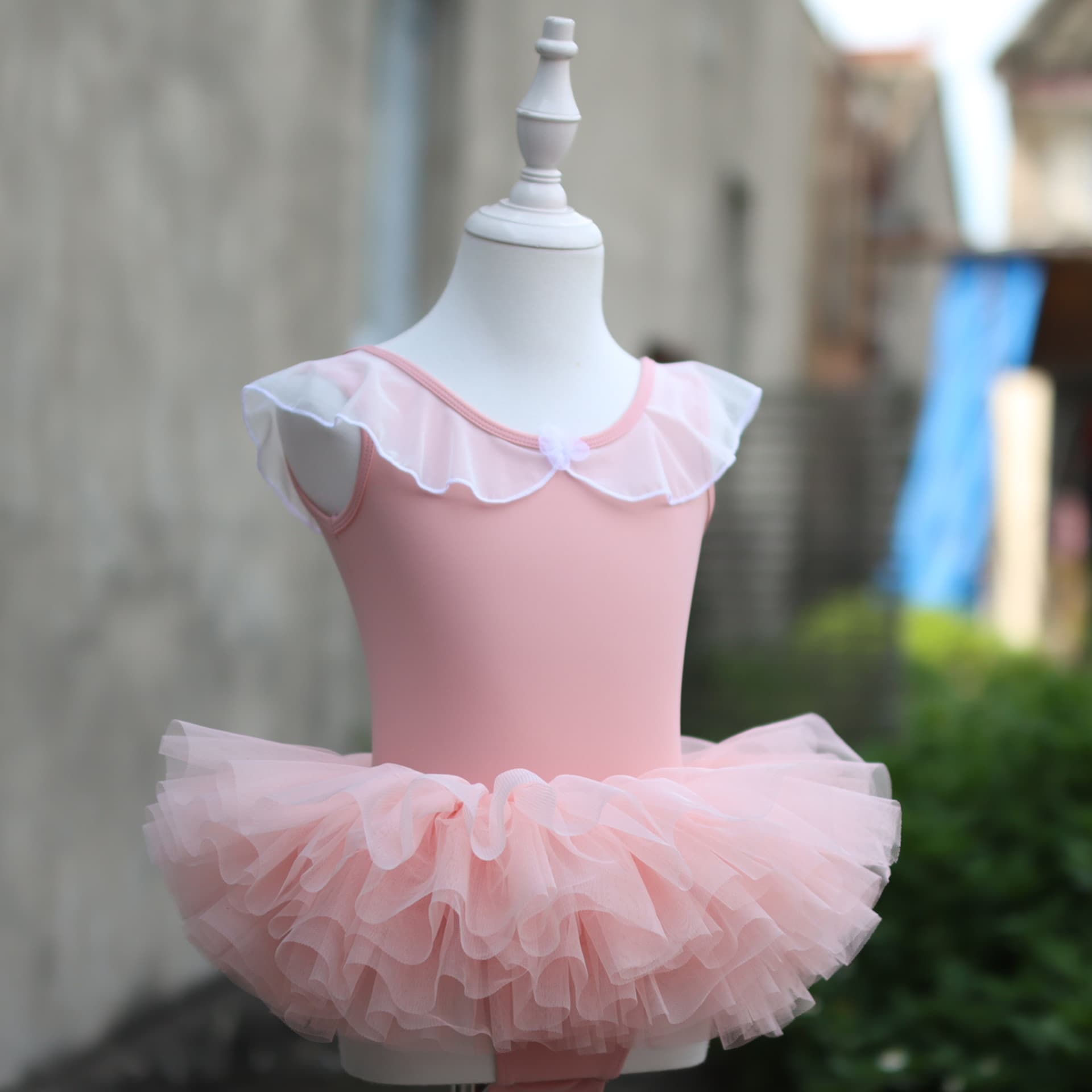 Girls Dance Costume Kids Ballet Leotard Tutu Skirt Performance Dress Princess Bodysuit