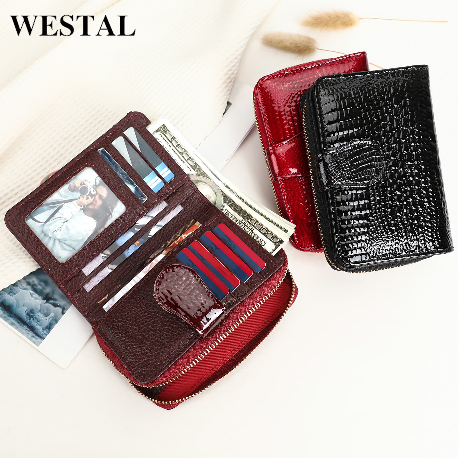 Fashion Versatile Genuine Leather Wallet Multifunctional Card Slot Clutch Hot-Selling Coin Purse Collection Card Slot Wholesale