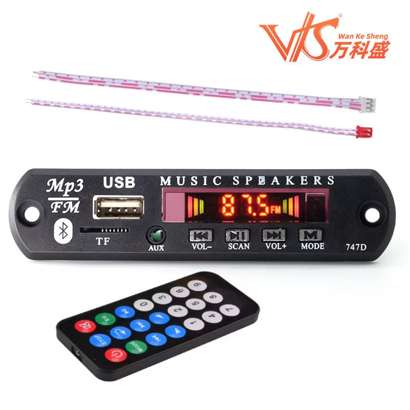 12V Lossless Decoding Board WAV+WMA+MP3 Decoder Board Super APE USB SD Bluetooth Player