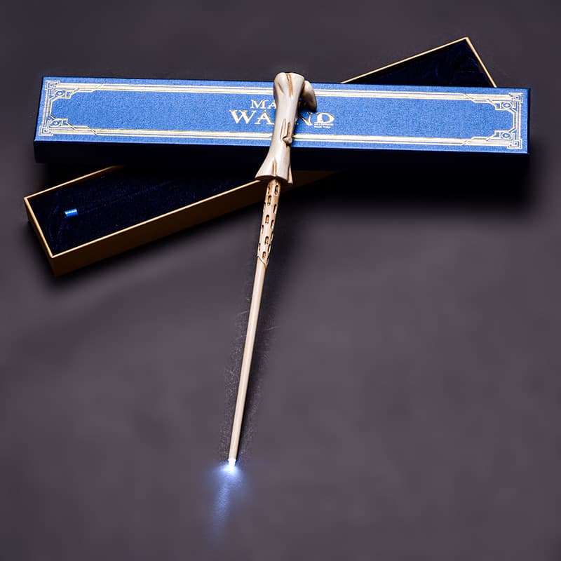 Harry Glowing Wand Potter Hermione's Wand Dumbledore Luminous Magic Wand Halloween Toy LED Light