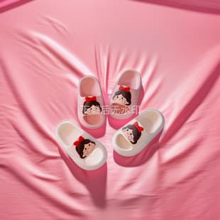 Children's Summer Sandals for Girls, Cute Little Girl Bath Princess Indoor Parent-Child Anti-Slip Slippers for Boys and Girls