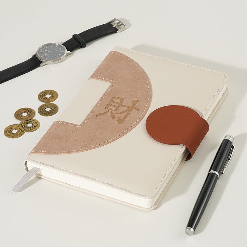 A5 Ledger Book for Gift Records, Simple Ins Style for Business, Home, Clothing Store Detailed Accounts