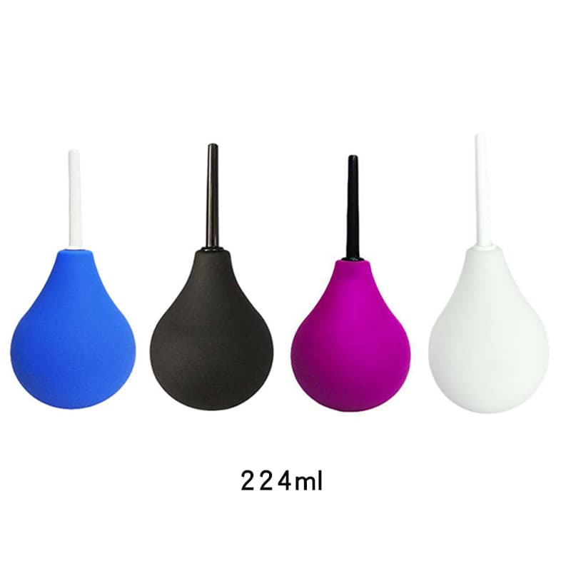 Large Capacity Bulb-style Vaginal and Anal Irrigator 310ml, 224ml, 89ml, Home Enema Cleaning Kit