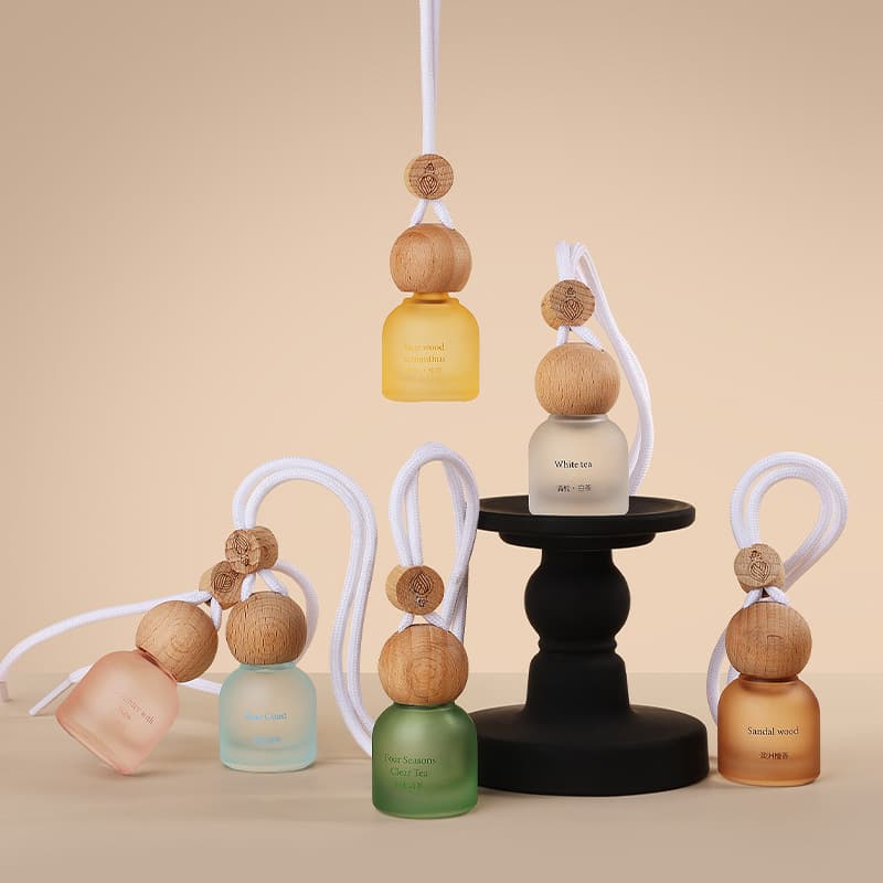 Rose car aromatherapy pendant 2026 lychee flavor fragrance car long-lasting fragrance car aromatherapy long-lasting fragrance