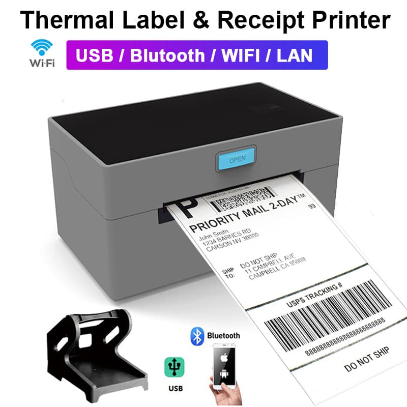 Label Printer, 4x6 Desktop Thermal Shipping Label Printer