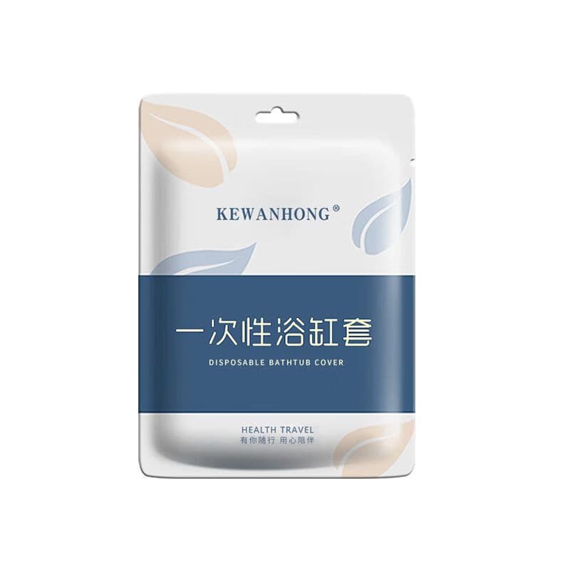 Disposable Bath Bag, Thickened and Heat-Resistant, Individually Packaged, for Hotel and Home Use, Extra-Long and Large Bathtub Cover Plastic Film