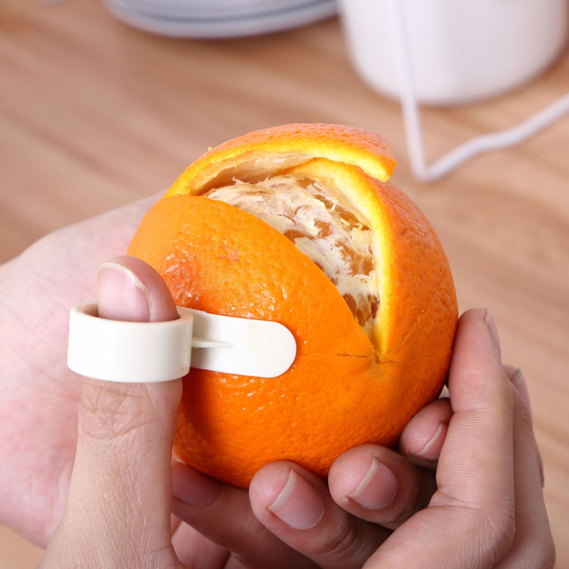 Original export single: creative kitchen orange peeler and fruit skin remover