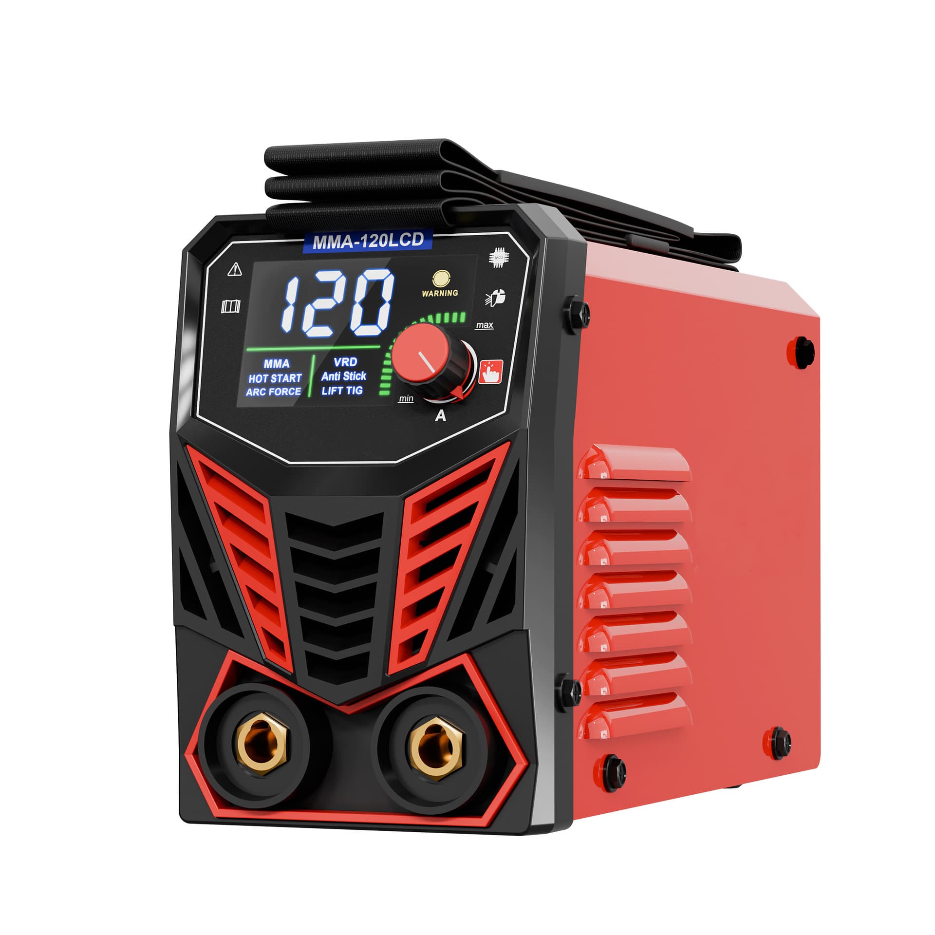 European standard small household welding machine 220V mini welding machine MMA120 electric welding machine inverter DC welding machine