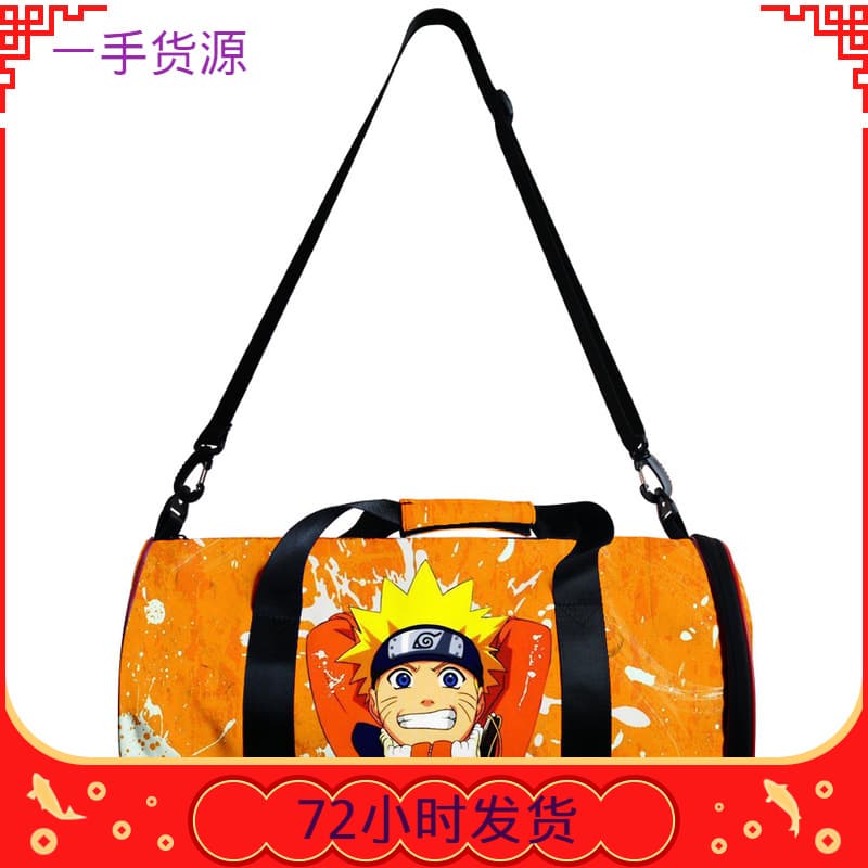 Fashion New 3D Cylinder Bag Naruto Academy 3D Cylinder Bag Outdoor Sports Rainproof Cylinder Bag