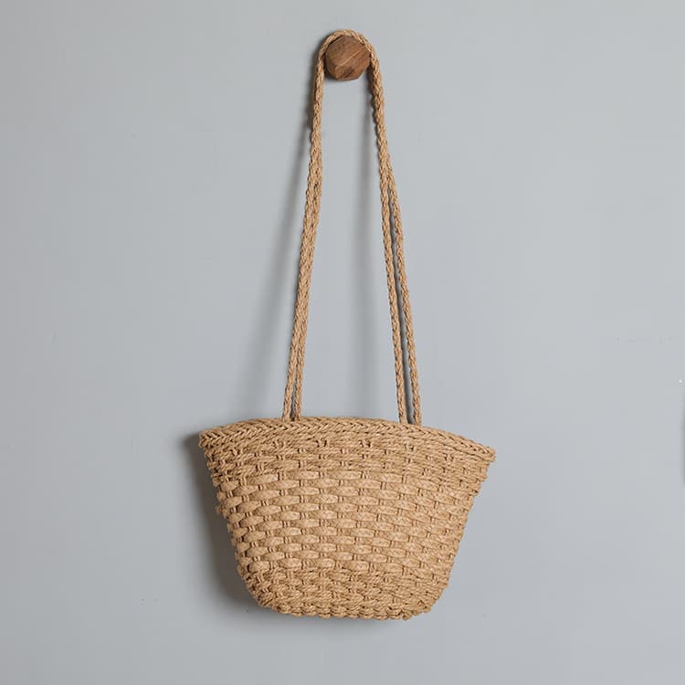 Dropshipping Wholesale 2026 New Straw Woven Bag Shoulder Bag Crossbody Bag Beach Bag Women's Bag Large Capacity Ins Style