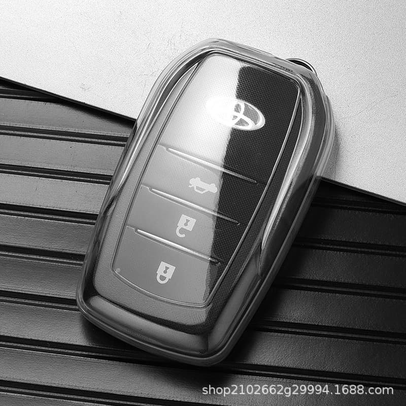 Compatible with Toyota Key Case for Camry, Avalon, RAV4, Venza, Highlander, Levin Car Key Cover Shell