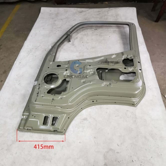 1B18061000612 Foton Ollin Oumark Right Front Door Panel Assembly Electrophoresis 4th Gen Large Rearview Mirror with Light