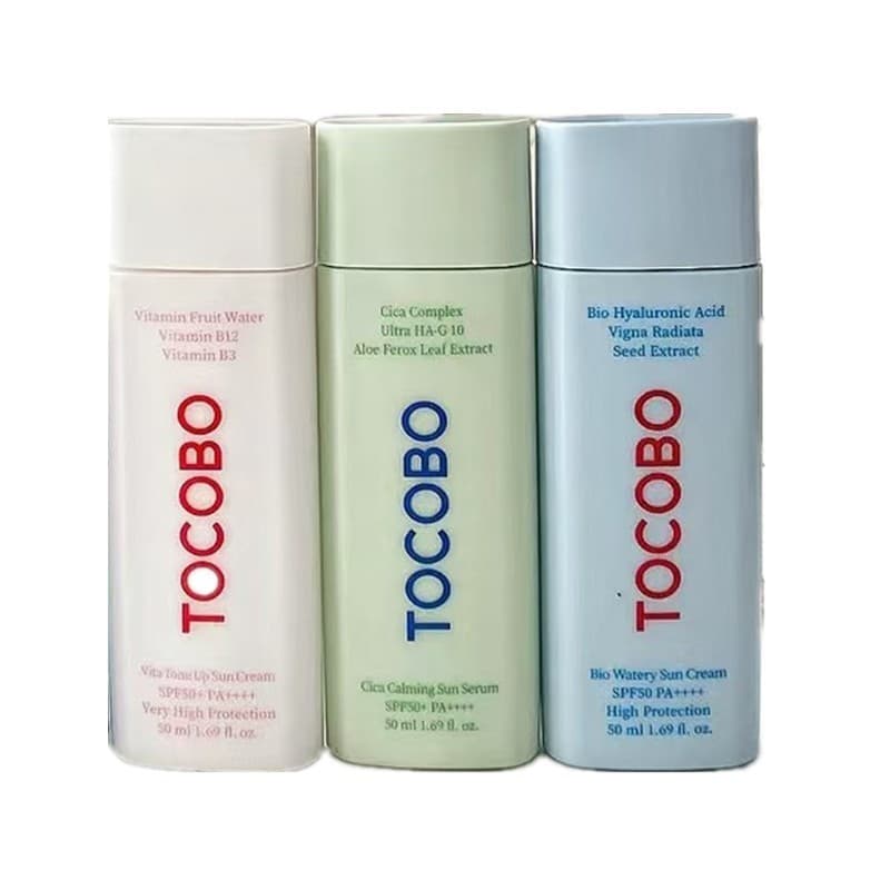 Cross-border exclusive TOCOBO sunscreen water essence sunscreen oil control sunscreen SPF50 refreshing and non-greasy