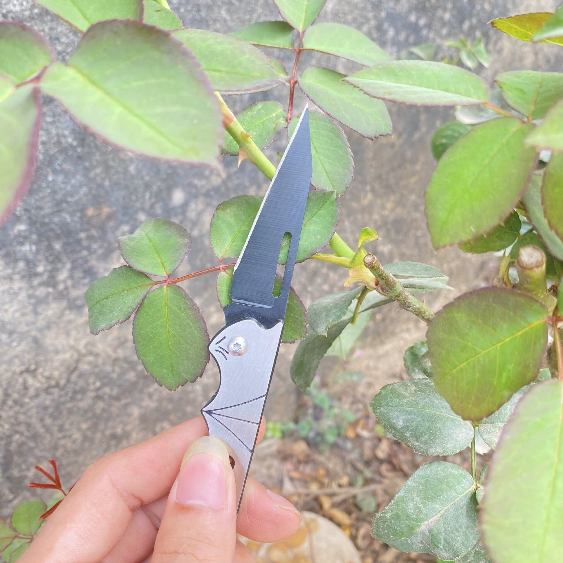 Full body stainless steel grafting knife bud grafting knife fruit chipping wood tree grafting knife fruit tree grafting gardening tools folding grafting knife