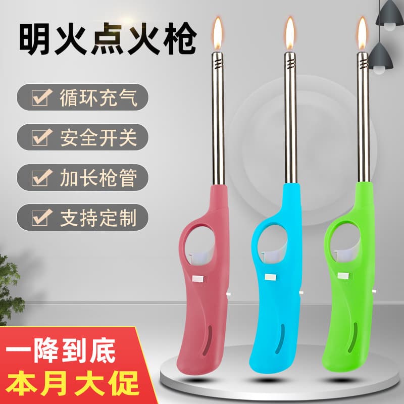 Gas stove igniter, electronic kitchen lighter, open flame gas igniter, ignition rod, extended lighter wholesale