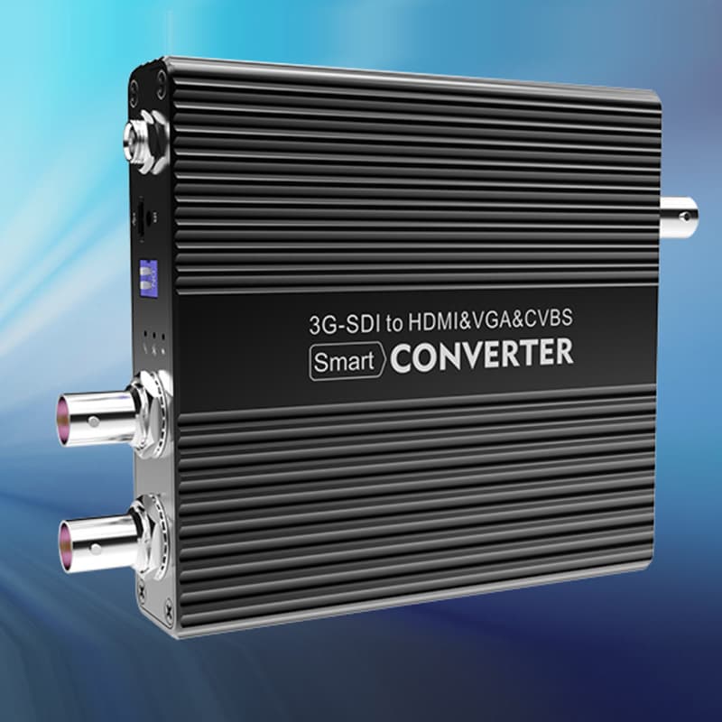 SD/HD/3G-SDI to HDMI/VGA/AV/CVBS Converter SDI to VGA SDI to AV to HDMI