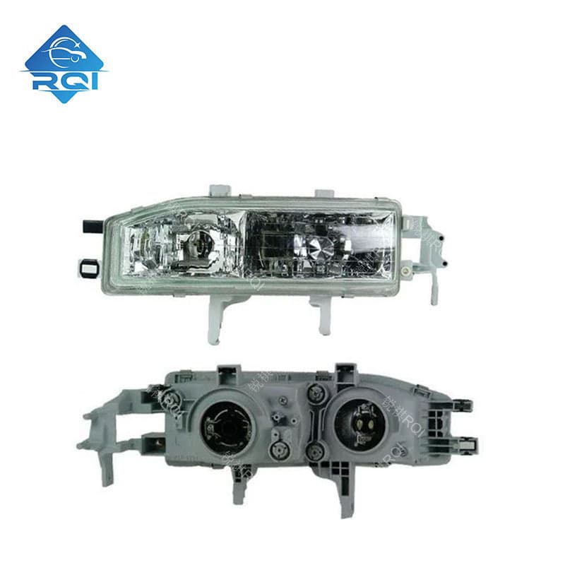 Compatible with 92-93 Honda Accord Headlight Headlamp 33100-SM4-G01 33103-SM4-307