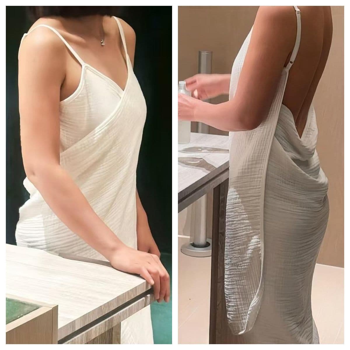 Pure Cotton Bathrobe Camisole Nightgown Four-Layer Cotton Gauze One-Piece Wrap Bath Towel Quick-Dry Beach Towel Drop Shipping