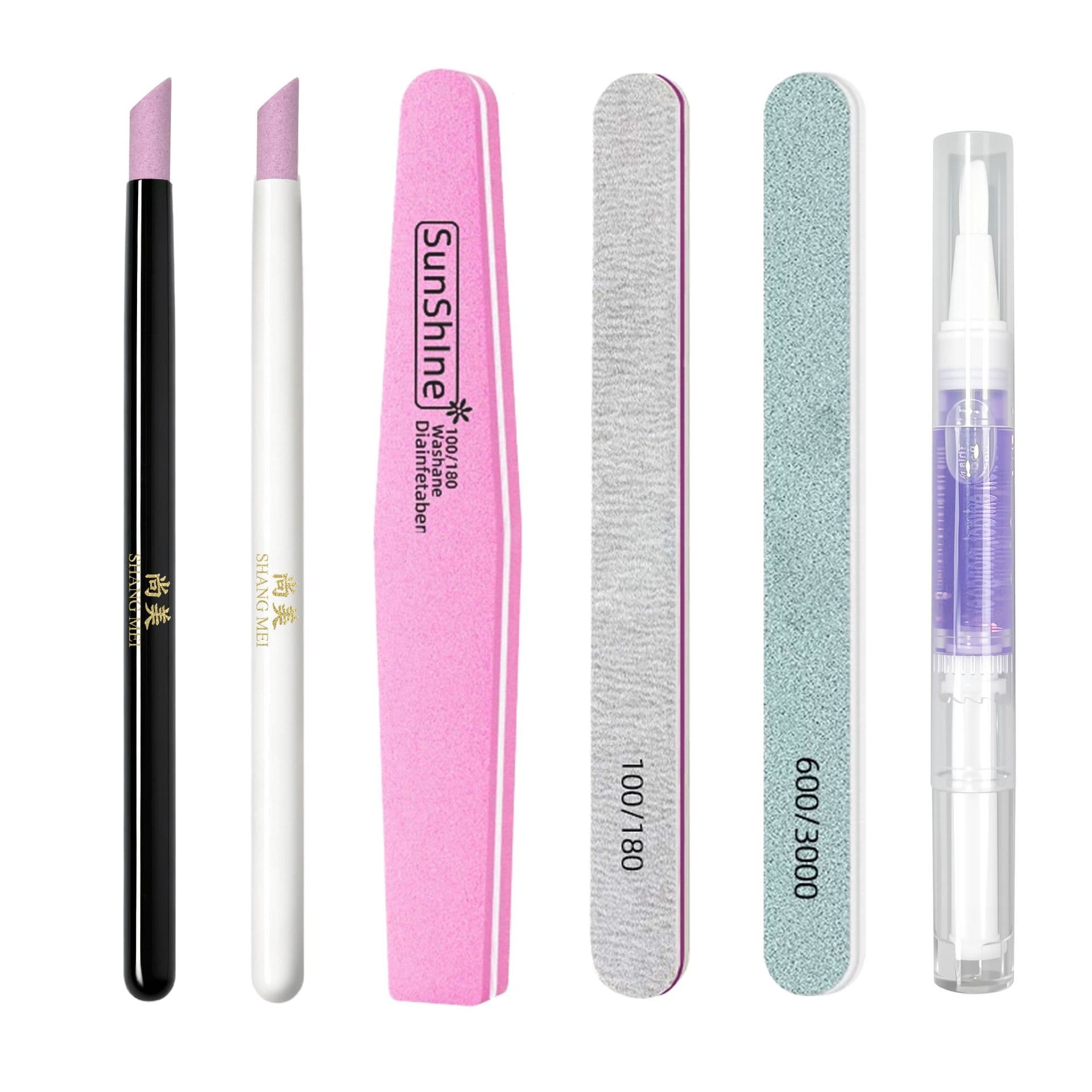 Nail Tool Sanding Engraving Pen Cuticle Quartz Engraving Pen Nail File Surface Matte Fine Sanding Stick