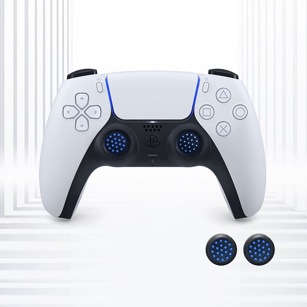 Switch 2 Thumbstick Grip Caps PS5 Thumbstick Caps PS3 PS4 Switch Pro Mushroom Head Dual-Color Controller