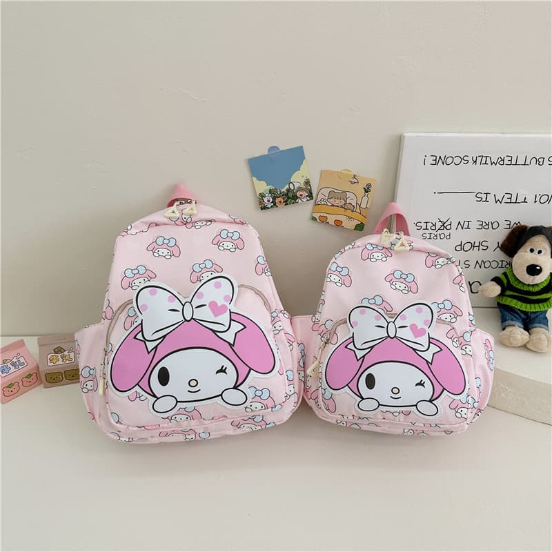 Clearance Sale Special Price Kindergarten Backpack Kids Travel Bag Cartoon My Melody Kuromi Backpack Toddler