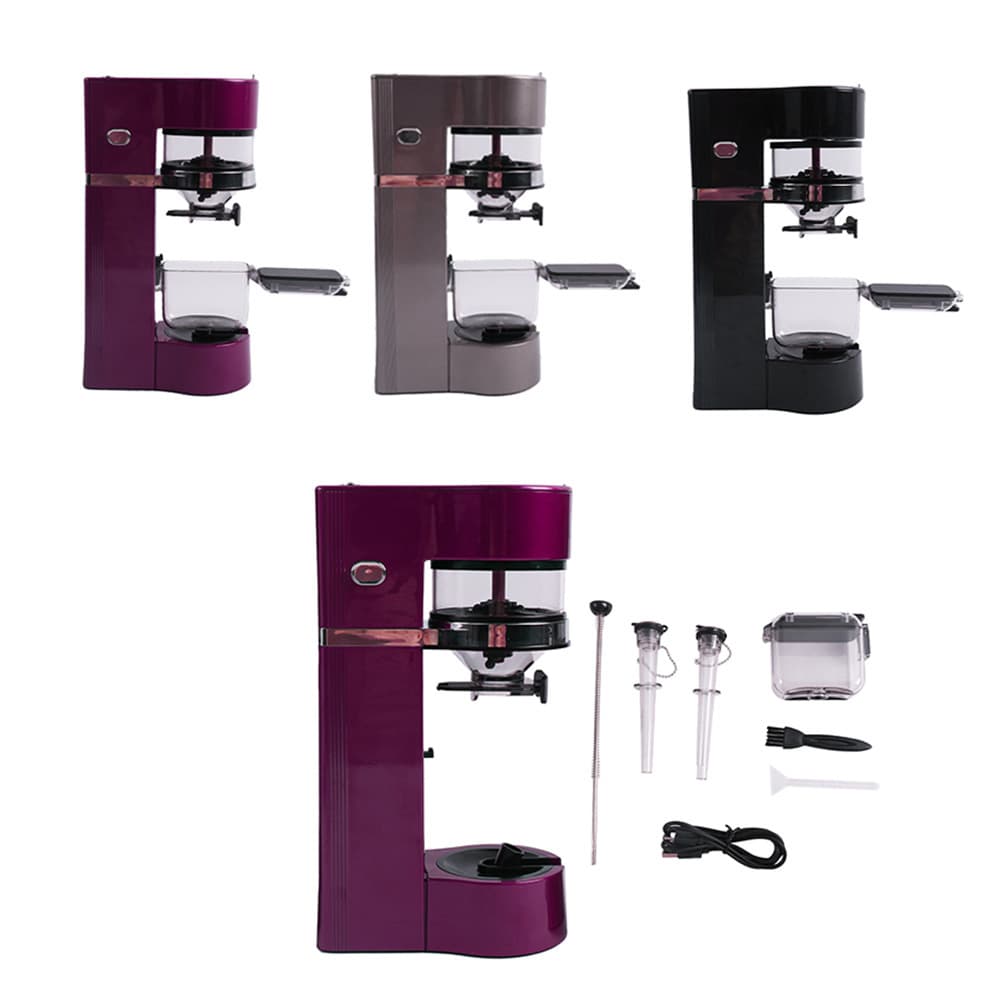 Xingbasi Large Electric Funnel Tube Cigarette Filler Grinder and Roller All-in-One Machine