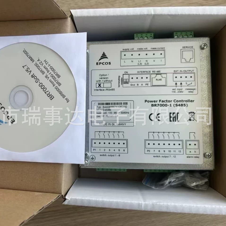 BR7000-I/S485 German original EPCOS B44066R7112E230 power factor controller