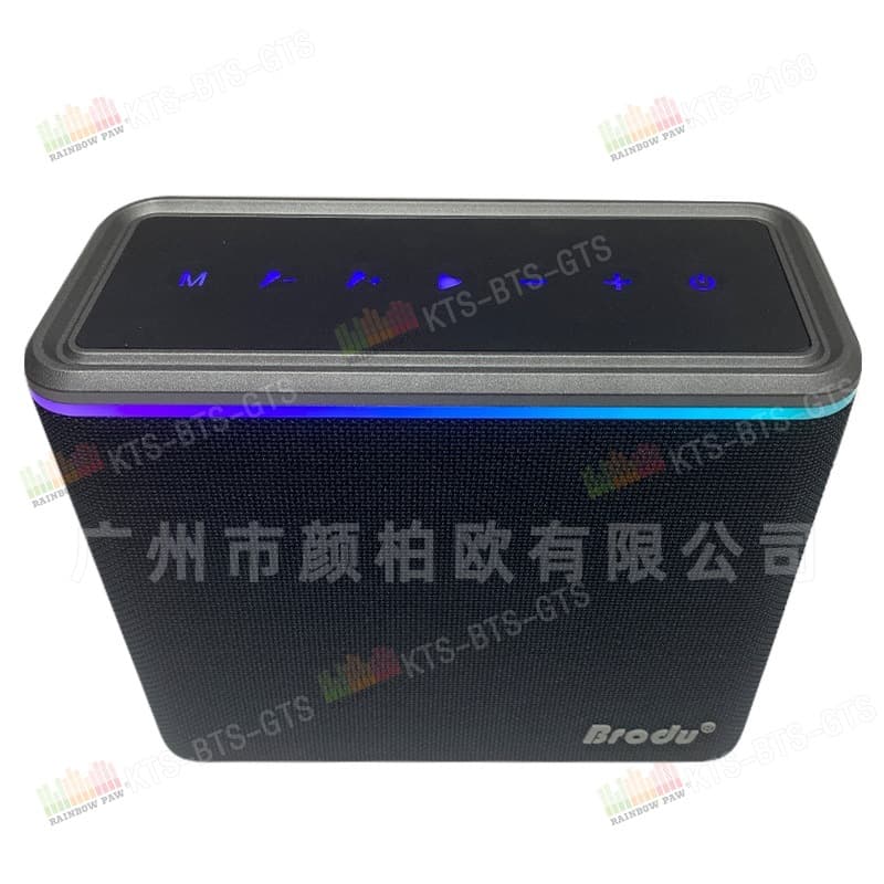 BTS KTS GTS Factory Wholesale BTS-2338 Dual 3-Inch Portable Speaker with 1 Wireless Microphone and