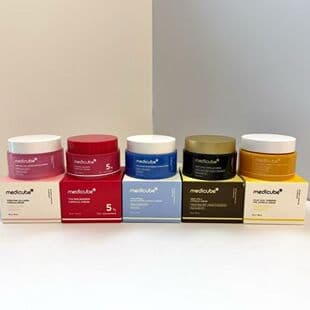 Cross-border New medic//ube Wholesale Face Cream Soybean Cream Powder Bean Cream Red Bean Cream Blue Bean Cream