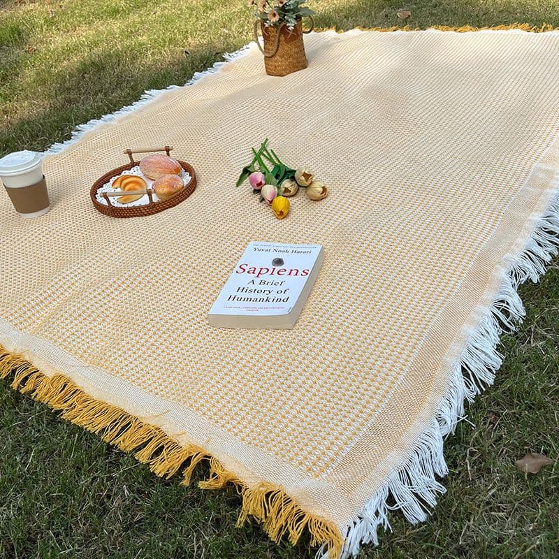 Picnic cloth French atmosphere tablecloth photo background cloth decorative cloth camping tablecloth picnic mat outdoor portable