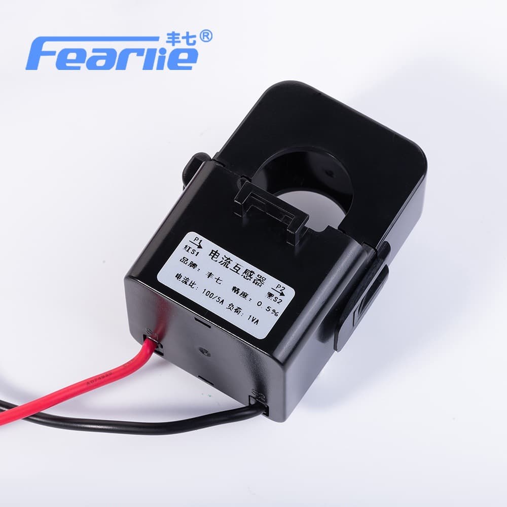 Clamp-type Open/Close High Precision Current Sensing Transformer Iron Core Open Sensor Three-phase Current No Disassembly Wire Clamping