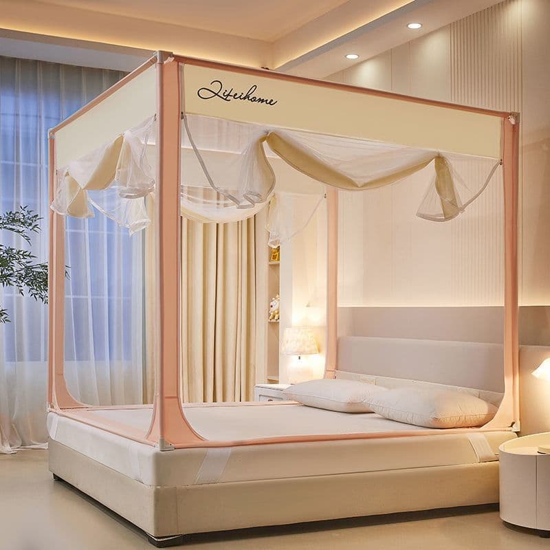 Anti-fall Mosquito Net for Home Use, 2025 New Model, Premium Bedroom Infant Mosquito Net, Child Bed Rail with Full Base Reinforcement to Prevent Falling