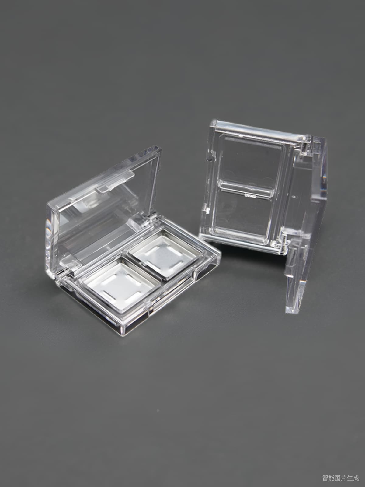 Eye shadow replacement box empty shell NYX empty box 2-color lipstick sample color test plate concealer sub-package box pressure plate tool