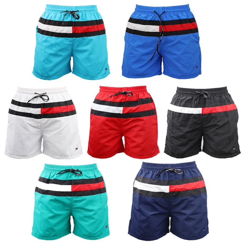 2026 summer surfing loose printed shorts sports fitness beach quick-drying beach shorts men's swimming trunks 3D printing
